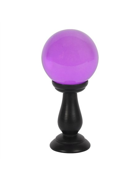 Small Purple Crystal Ball on Stand FT_55130 - pic 137879 | FastDaddyshop