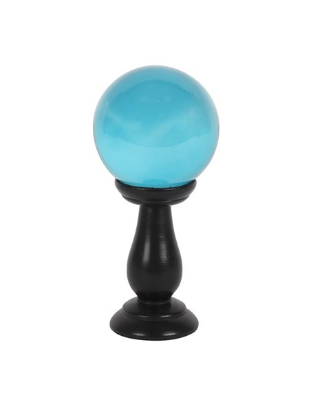 Small Teal Crystal Ball on Stand FT_55230 - pic 137881 | FastDaddyshop