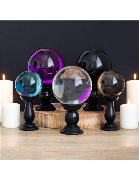 Small Teal Crystal Ball on Stand FT_55230 - pic 137883 | FastDaddyshop