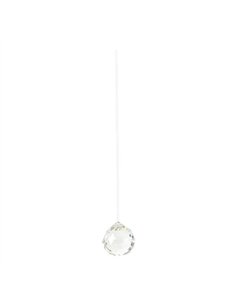 Hanging Faceted Crystal Ball  HC_16016