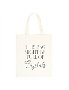 Full of Crystals Polycotton Tote Bag MG_19324