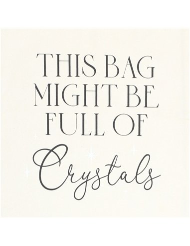 Full of Crystals Polycotton Tote Bag MG_19324