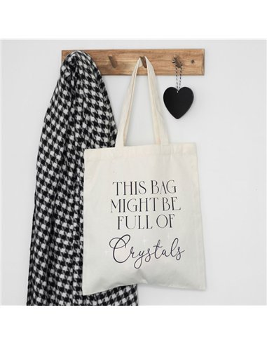 Full of Crystals Polycotton Tote Bag MG_19324