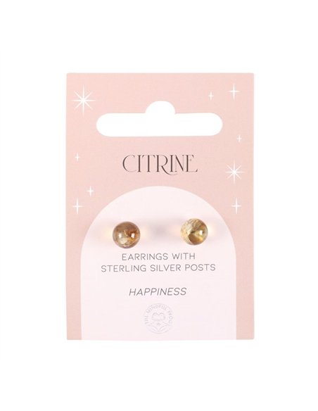Citrine Semi Precious Crystal Earrings MG_87323 - pic 137936 | FastDaddyshop