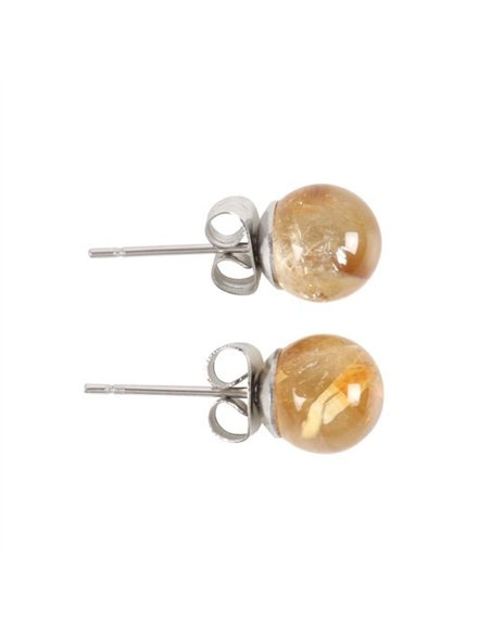 Citrine Semi Precious Crystal Earrings MG_87323 - pic 137938 | FastDaddyshop
