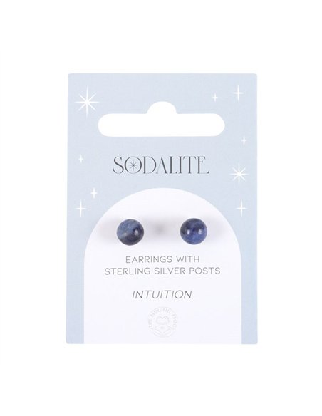 Sodalite Semi Precious Crystal Earrings MG_87423 - pic 137941 | FastDaddyshop