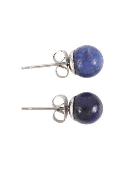 Sodalite Semi Precious Crystal Earrings MG_87423 - pic 137943 | FastDaddyshop