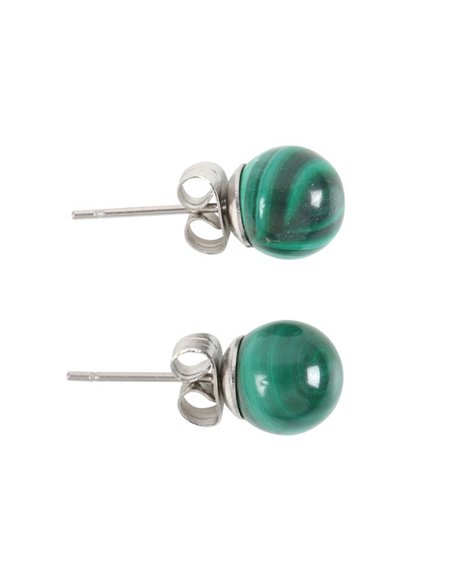Malachite Semi Precious Crystal Earrings MG_87523 - pic 137948 | FastDaddyshop