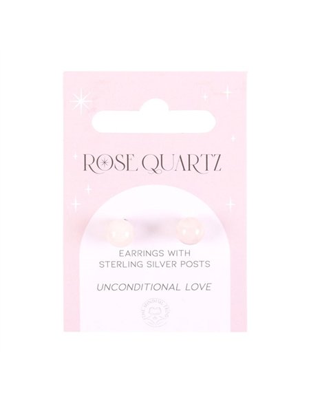 Rose Quartz Semi Precious Crystal Earrings MG_87723 - pic 137956 | FastDaddyshop