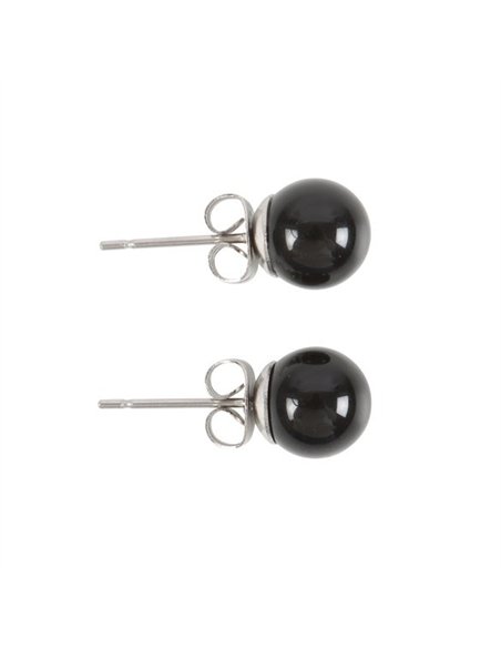 Black Agate Semi Precious Crystal Earrings MG_87923 - pic 137968 | FastDaddyshop