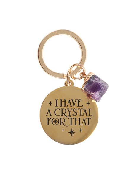 I Have a Crystal for That Amethyst Crystal Keyring MG_92823 - pic 137983 | FastDaddyshop