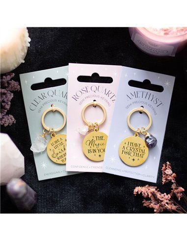 I Have a Crystal for That Amethyst Crystal Keyring MG_92823