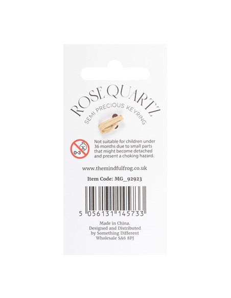The Magic Is In You Rose Quartz Crystal Keyring MG_92923 - pic 137987 | FastDaddyshop