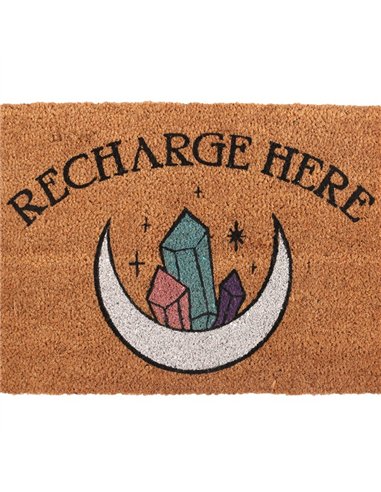 Natural Recharge Here Crystal Doormat MG_95123