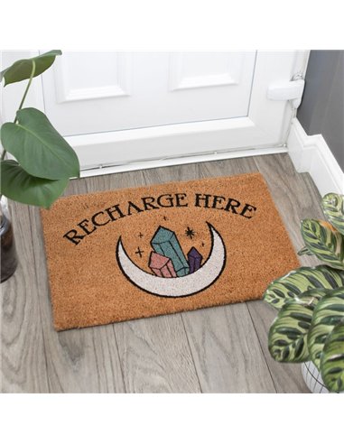 Natural Recharge Here Crystal Doormat MG_95123