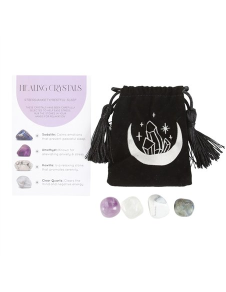Stress Healing Crystal Set with Moon Trinket Dish MG_95422 - pic 138015 | FastDaddyshop