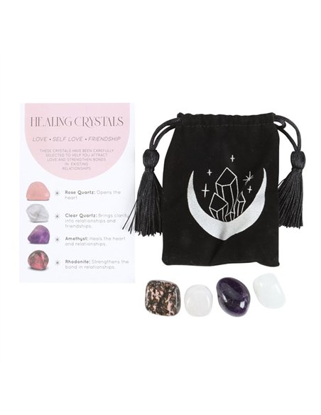 Love Healing Crystal Set with Moon Trinket Dish MG_95522 - pic 138021 | FastDaddyshop