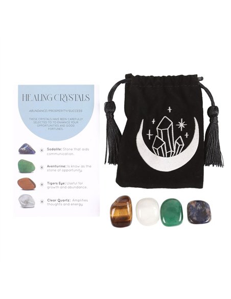 Success Healing Crystal Set with Moon Trinket Dish MG_95622 - pic 138027 | FastDaddyshop