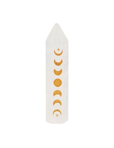 5cm Clear Quartz Moon Phase Crystal Point MG_96022 2
