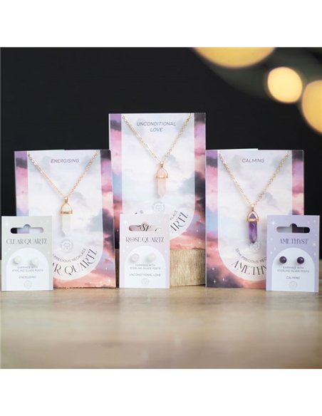 Rose Quartz Crystal Necklace Card MG_96122 - pic 138052 | FastDaddyshop