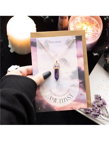 Amethyst Crystal Necklace Card MG_96222