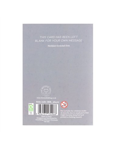 Clear Quartz Crystal Necklace Card MG_96422