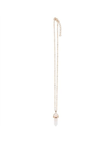 Clear Quartz Crystal Necklace Card MG_96422
