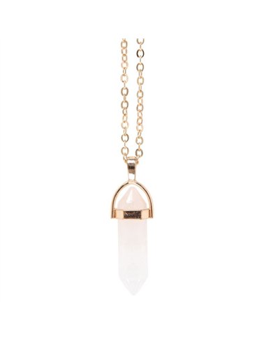 Clear Quartz Crystal Necklace Card MG_96422