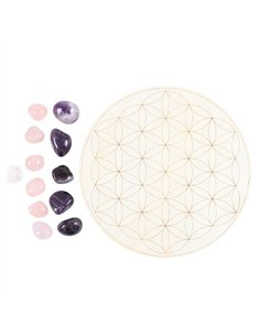 Flower of Life Crystal Grid Set MG_96822 2