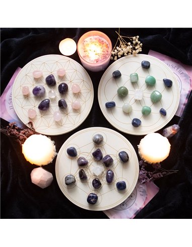 Flower of Life Crystal Grid Set MG_96822