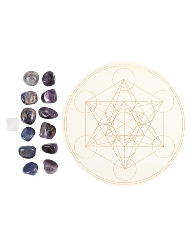 Metatron's Cube Crystal Grid Set MG_96922