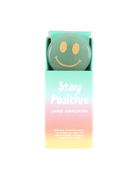 Stay Positive Aventurine Happy Face Crystal MO_17825 - pic 138092 | FastDaddyshop