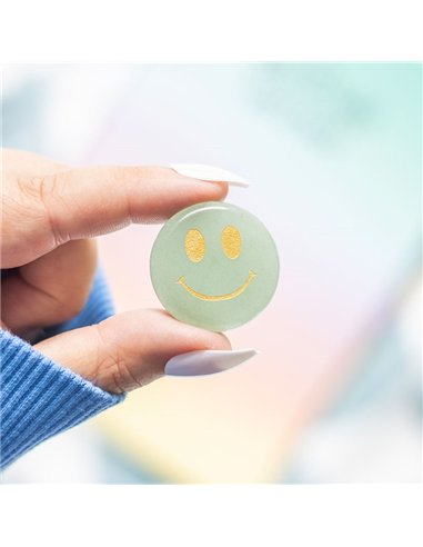 Stay Positive Aventurine Happy Face Crystal MO_17825