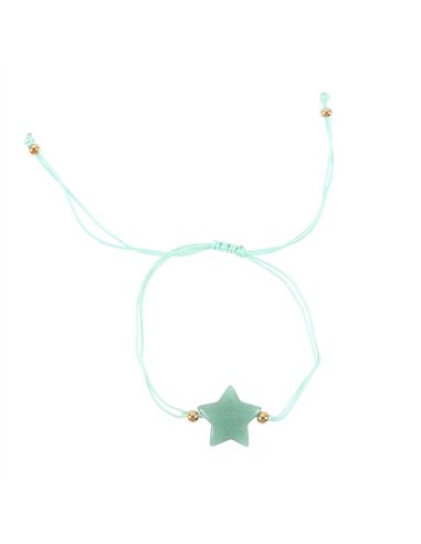 Shine Bright Aventurine Crystal Star Bracelet MO_45225