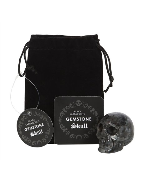 Black Labradorite  Crystal Skull MT_15224 - pic 138122 | FastDaddyshop
