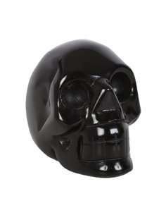 Black Obsidian Crystal Skull MT_15324 2