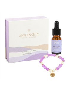 Anti-Anxiety Amethyst Crystal Essential Oil Bracelet RT_00004