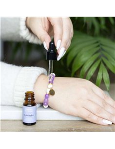 Anti-Anxiety Amethyst Crystal Essential Oil Bracelet RT_00004 2