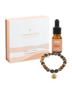 Confidence Tiger's Eye Crystal Essential Oil Bracelet RT_00005