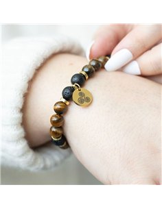 Confidence Tiger's Eye Crystal Essential Oil Bracelet RT_00005 2
