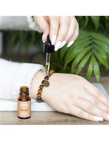 Confidence Tiger's Eye Crystal Essential Oil Bracelet RT_00005