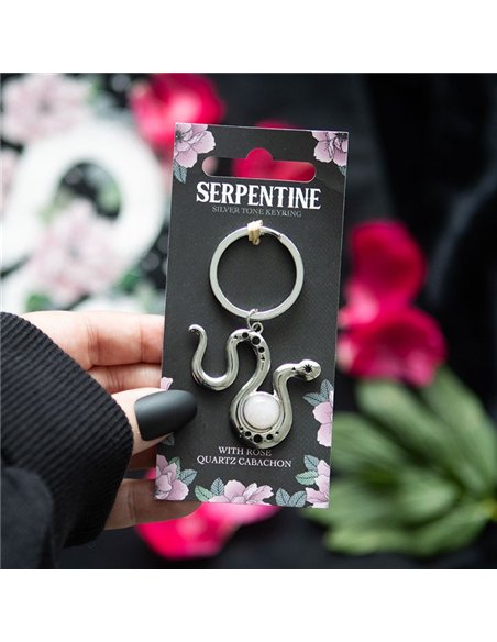 Snake Keyring with Rose Quartz Crystal SN_19225 - pic 138173 | FastDaddyshop