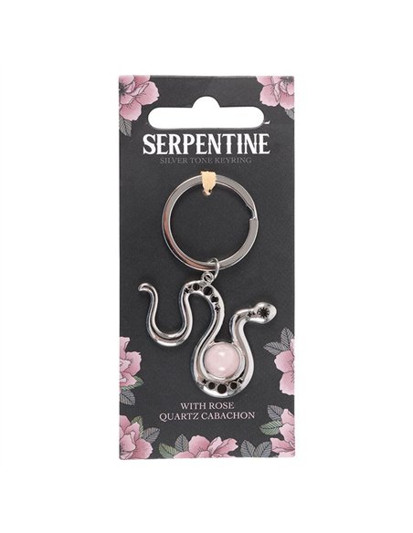 Snake Keyring with Rose Quartz Crystal SN_19225 - pic 138174 | FastDaddyshop