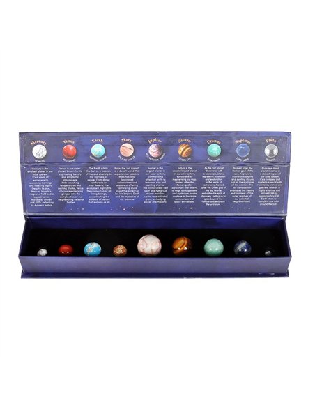 Solar System Gemstone Crystal Sphere Set  SO_06825 - pic 138186 | FastDaddyshop