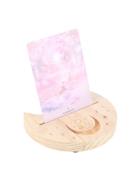 Natural Crystal Crescent Moon Tarot Card Stand TC_86724 - pic 138198 | FastDaddyshop