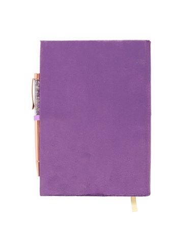 Book of Spells Journal with Amethyst Crystal Pen WA_30025