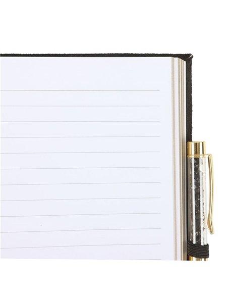 Book of Shadows Journal with Black Obsidian Crystal Pen WA_30325 - pic 138237 | FastDaddyshop