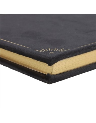 Book of Shadows Journal with Black Obsidian Crystal Pen WA_30325