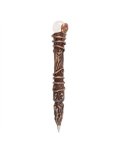 Energy Clearing Aura Quartz Crystal Wand Pen WA_30425
