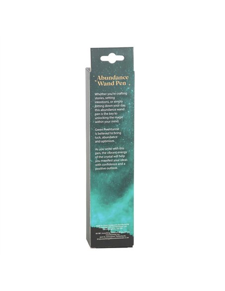 Abundance Green Aventurine Crystal Wand Pen WA_30525 - pic 138247 | FastDaddyshop